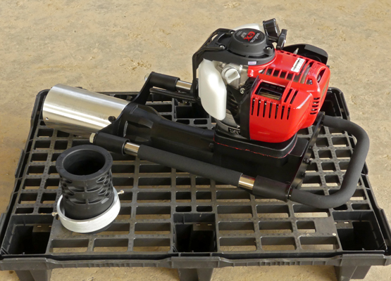 Pfahlramme mieten - mit Honda GX 35